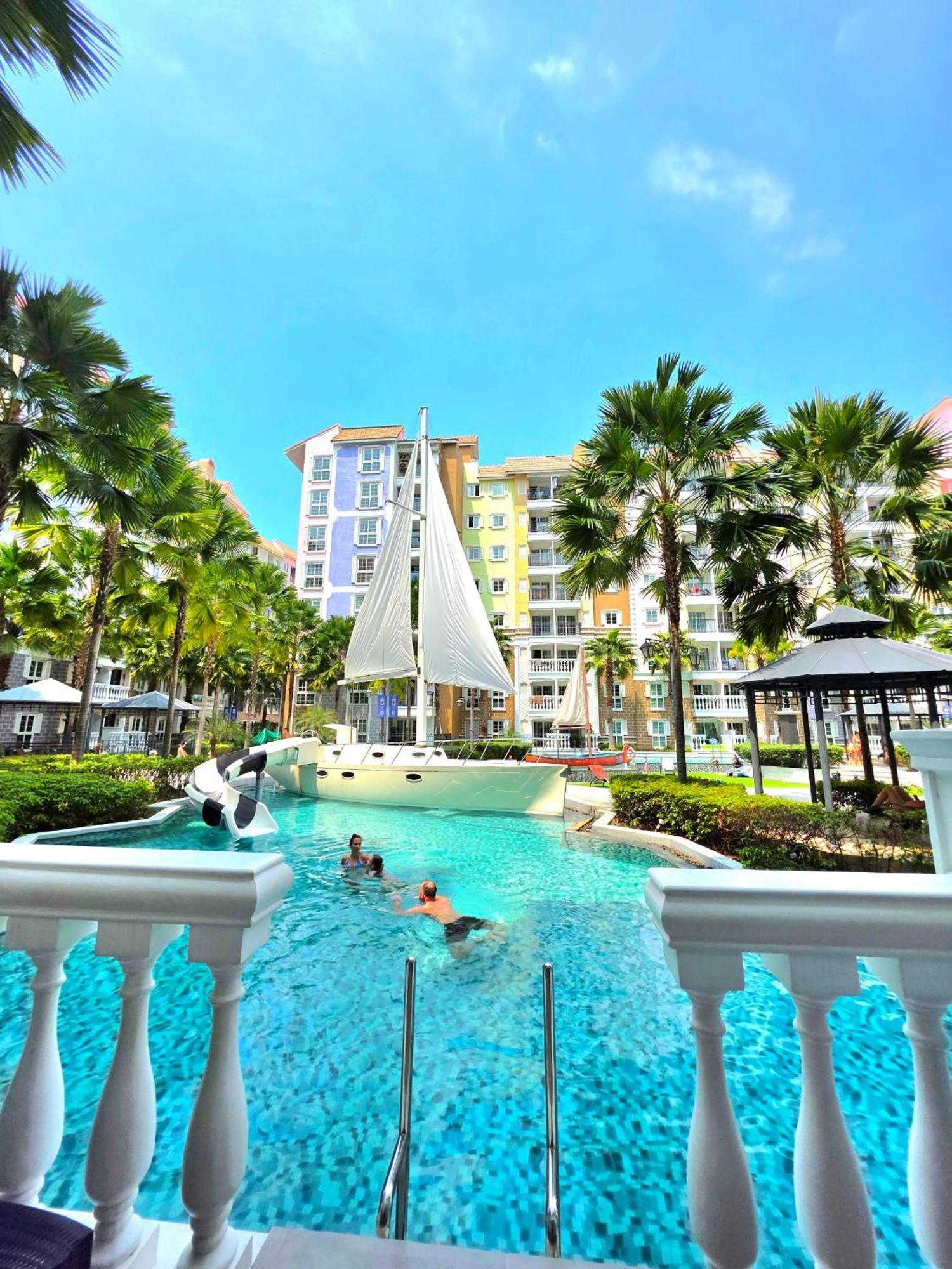 Seven Seas Cote D'Azur Resort Jomtien Na Chom Thian Exterior foto